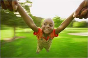 boy spinning